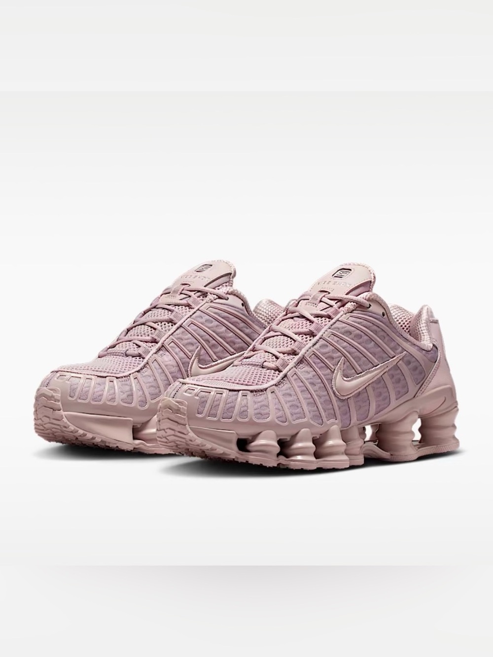 New Nike Shox TL Pink Sneakers Shoes Size US 7.5 - Picture 13 of 15